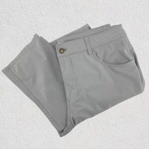 Johnnie-O Prep-Formance Stretch Golf Pants Men 34x33 Gray Performance Stretch
